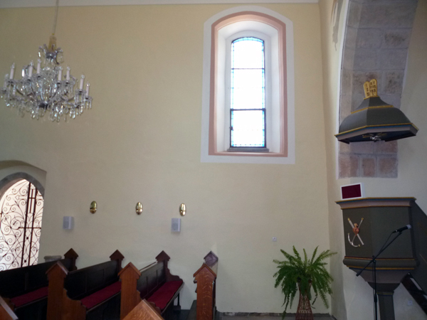 Výmalba kostela — fotka 2