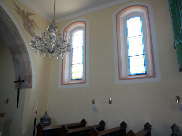 Výmalba kostela — fotka 3