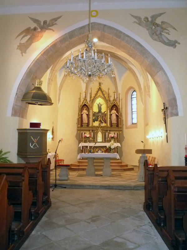 Výmalba kostela — fotka 6